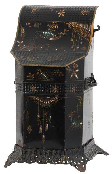 Toleware & Iron Coal Scuttle (1 of 10)