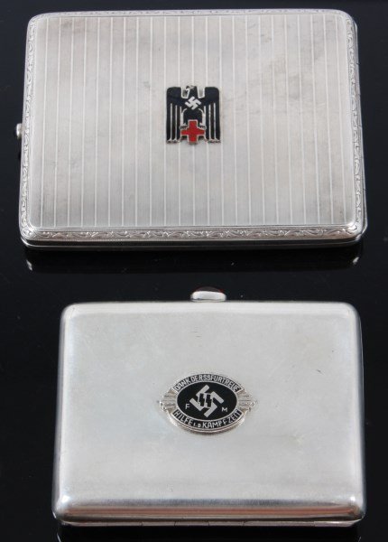 2 German Silver Cigarette Cases (1 of 10)