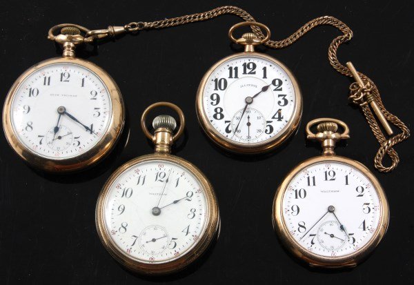 Lot of 4 Pocket Watches (1 of 9)