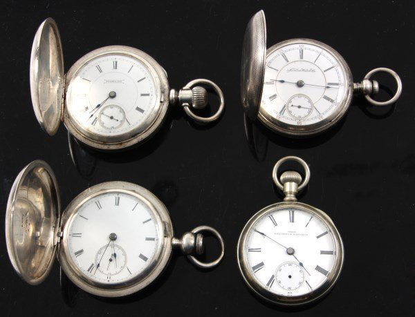 Lot of 4 Pocket Watches (1 of 10)