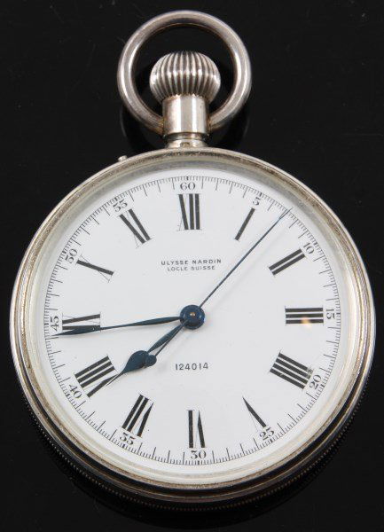 Ulysee Nardin Pin Set Pocket Watch (1 of 6)