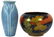 2 Pcs. Art Pottery