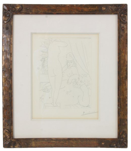 Signed Pablo Picasso Etching (1 of 6)