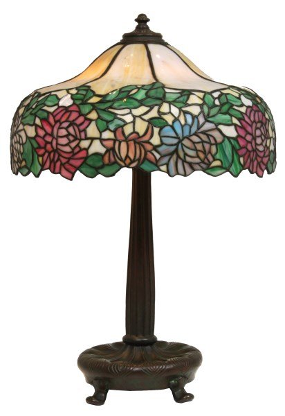 18 in. Wilkinson Chrysanthemum Table Lamp (1 of 10)