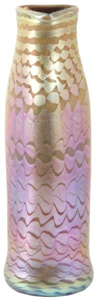 Beautiful Iridescent Snake Skin Vase (1 of 6)