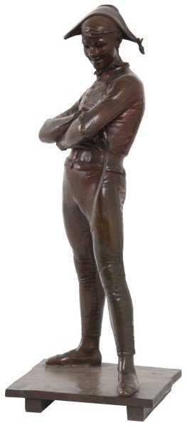Signed St. Marceaux Bronze Harlequin (1 of 10)