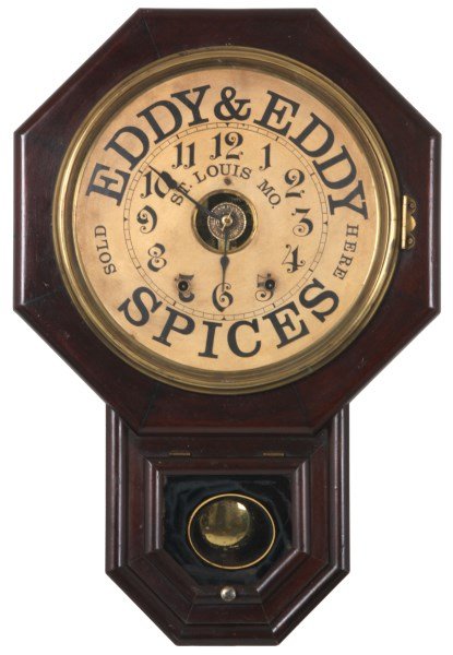 Seth Thomas Drop Octagon Advertising Wall Clock (1 of 8)