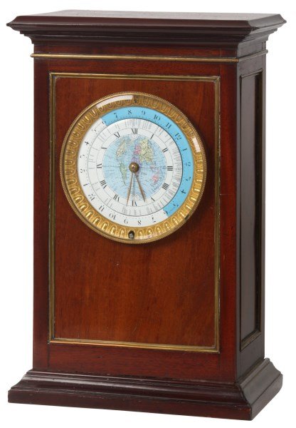 Fancy Mahogany World Time Clock (1 of 10)