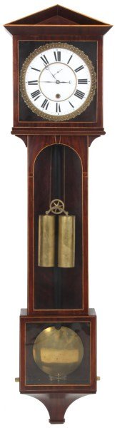 1 Year Biedermeier Laterndluhr Wall Regulator (1 of 10)