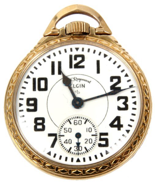 Elgin 21j BW Raymond Pocket Watch