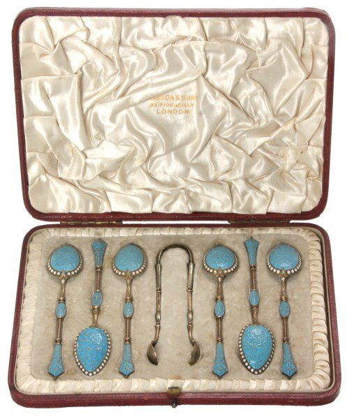 David Anderson Cased Silver & Enamel (1 of 9)