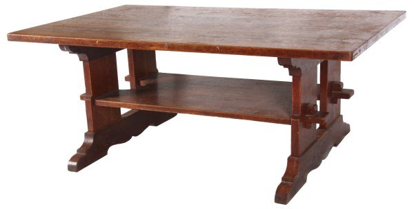 L & JG Stickley No. 394 Dining Table (1 of 9)