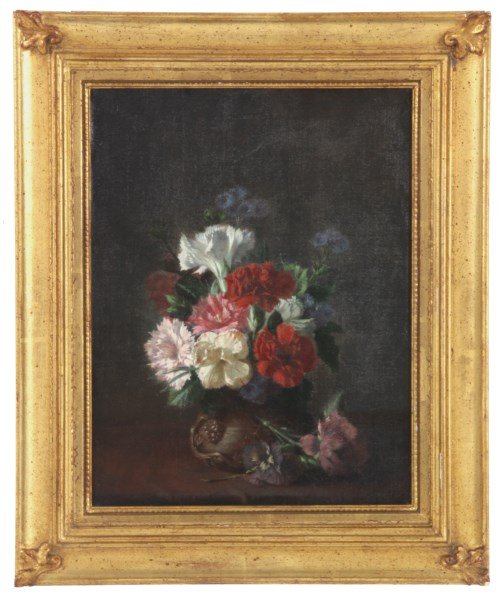 Monogram Signed O/C Still Life Painting (1 of 5)