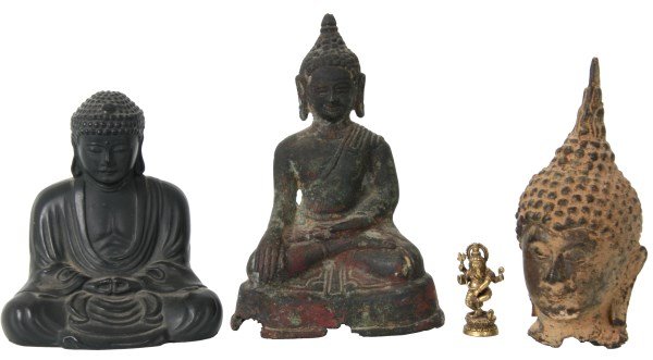 4 Figural God Sculptures (1 of 10)