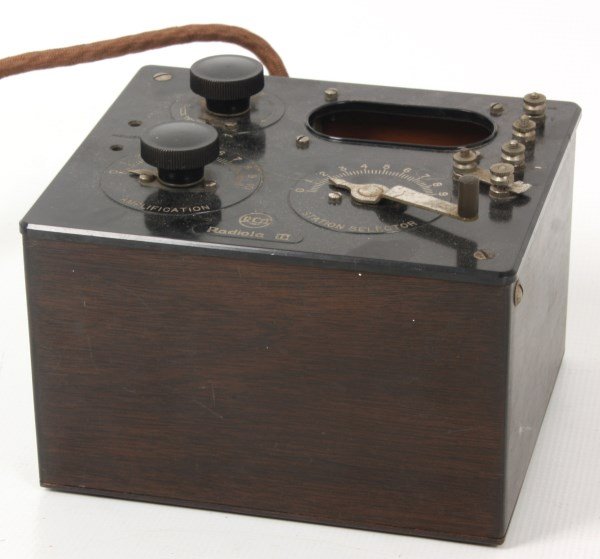 RCA Radiola III - Regenerative Receiver (1 of 2)