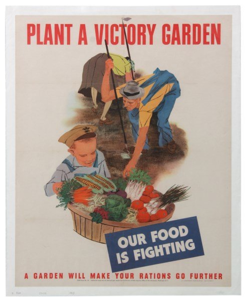 Vintage WWII US Propaganda Poster (1 of 7)