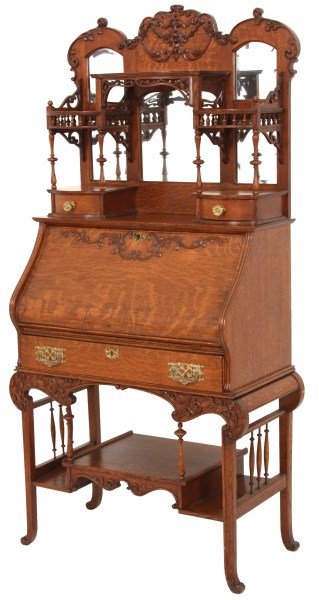 Fancy Oak Cowgirl Desk (1 of 10)