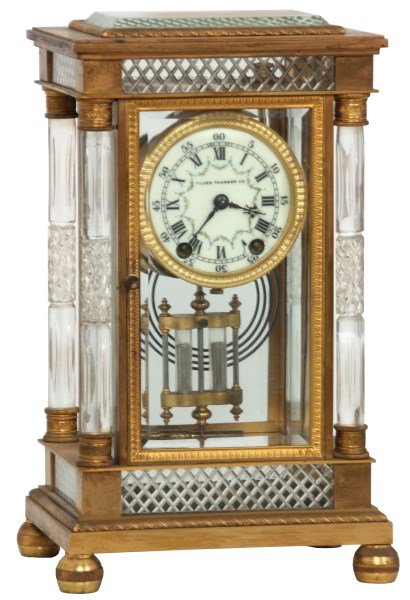 Seth Thomas Cut Glass Crystal Regulator (1 of 10)