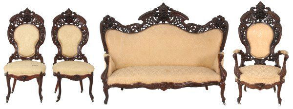 4 Pc. Meeks Henry Ford Parlor Set (1 of 10)