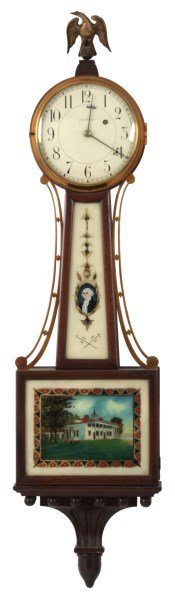 Waltham Weight Driven Presentation Banjo Clock (1 of 8)