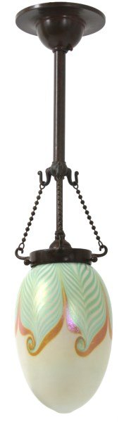 Hooked Feather Stalactite Hanging Lamp (1 of 8)