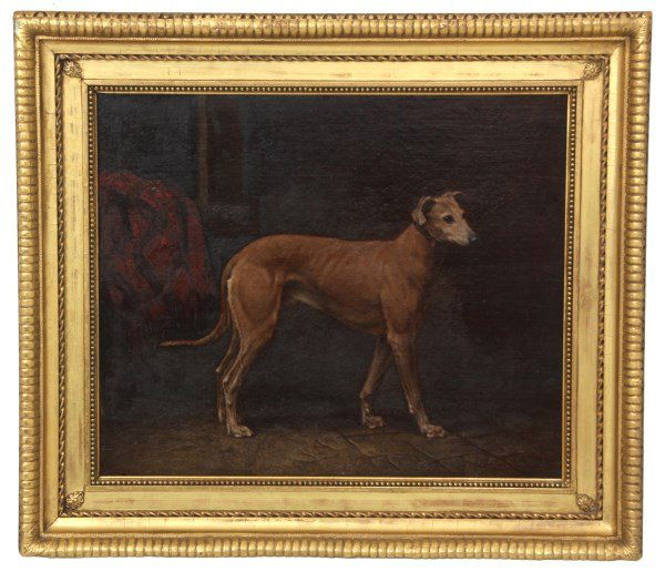 H.D. Morse O/C Portrait of a Whippet (1 of 6)