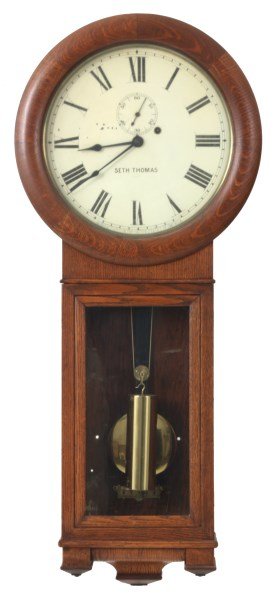Seth Thomas No. 2 Oak Regulator (1 of 7)