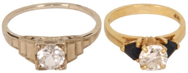 2 Gold And Diamond Rings (1 of 7)