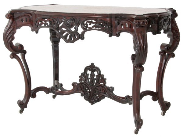 Attr: Roux Carved Rosewood Center Table (1 of 10)