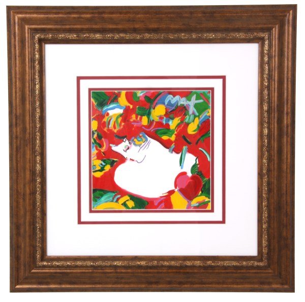 Peter Max Acrylic on Lithograph, c.1998 (1 of 5)