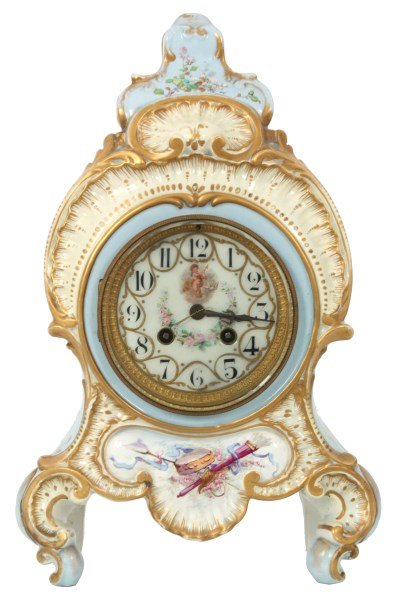 Japy Freres French Porcelain Mantle Clock (1 of 10)