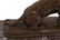 Signed Barye Bronze Dog Sculpture - 5