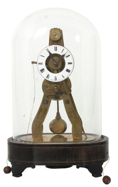 Eiffel Tower Skeleton Alarm Clock With Dome (1 of 10)