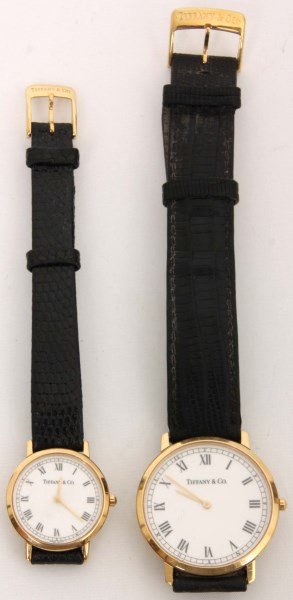 Pr. 18K Tiffany & Co. M1530 Watches (1 of 4)