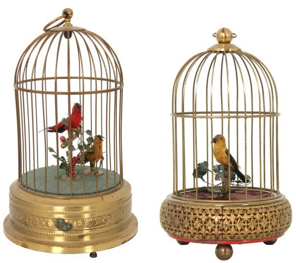 2 Animated Singing Bird Cages (1 of 10)