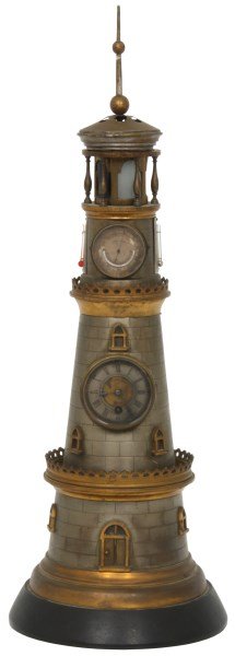 Bronze Animated Lighthouse Clock (1 of 10)