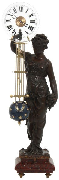 Houdin’s Figural Mystery Swinger Clock (1 of 10)