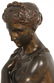 Marble & Bronze French Figural Mantle Clock - 10