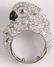 Cartier Platinum & Diamond Cockatoo Ring - 4