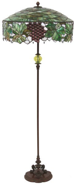 20 in. Handel Leaded Grape Floor Lamp (1 of 10)