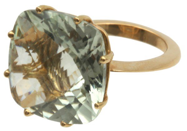 Roberto Coin 18K Gold & Prasiolite Ring (1 of 5)