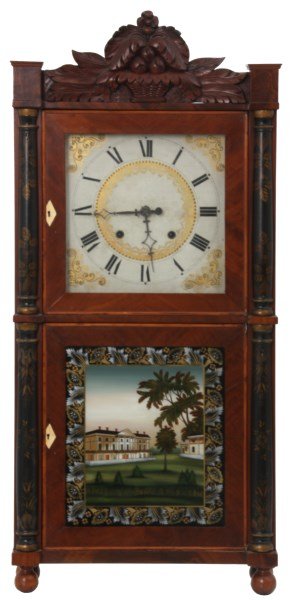 Eli Terry Splat & Columns Mantle Clock (1 of 10)
