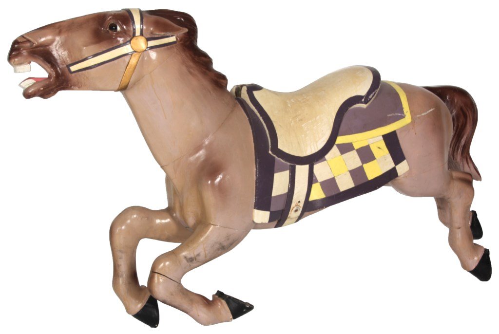 Forward Facing Jumper Carousel Horse (1 of 7)