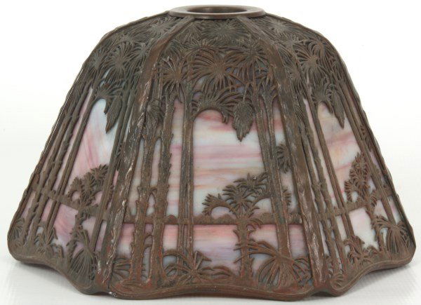 9 in. Handel Tropical Sunset Overlay Boudoir Shade (1 of 6)