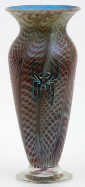 Vandermark Art Glass Vase With Spider (1 of 8)