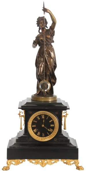 Guilmet Figural Mystery Swinger Clock (1 of 10)