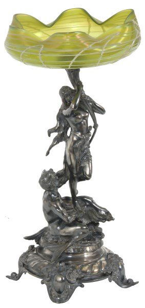 Figural Art Glass Centerpiece (1 of 10)