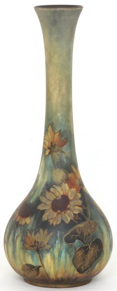 Lg. Royal Bonn Porcelain Sunflower Vase (1 of 9)