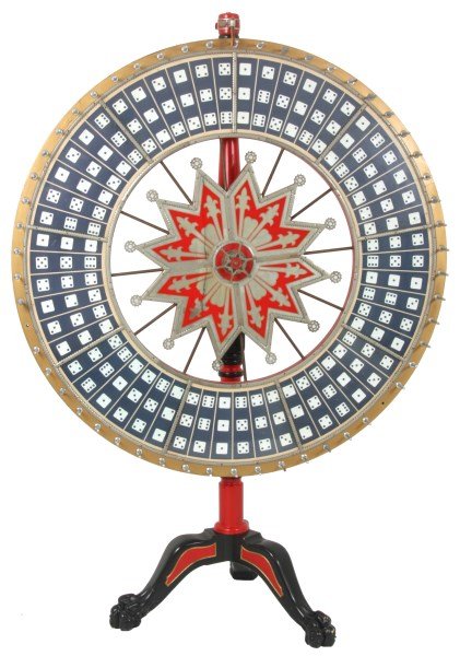 Attr: H.C. Evans & Co. Gaming Wheel (1 of 9)