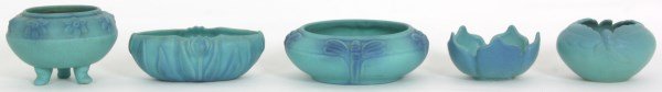 5 Van Briggle Pottery Bowls (1 of 10)